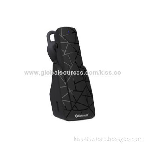 Bluetooth Headset with Up to 5 Hours Talking Time, Supports HSP, HFP and A2DP Profiles